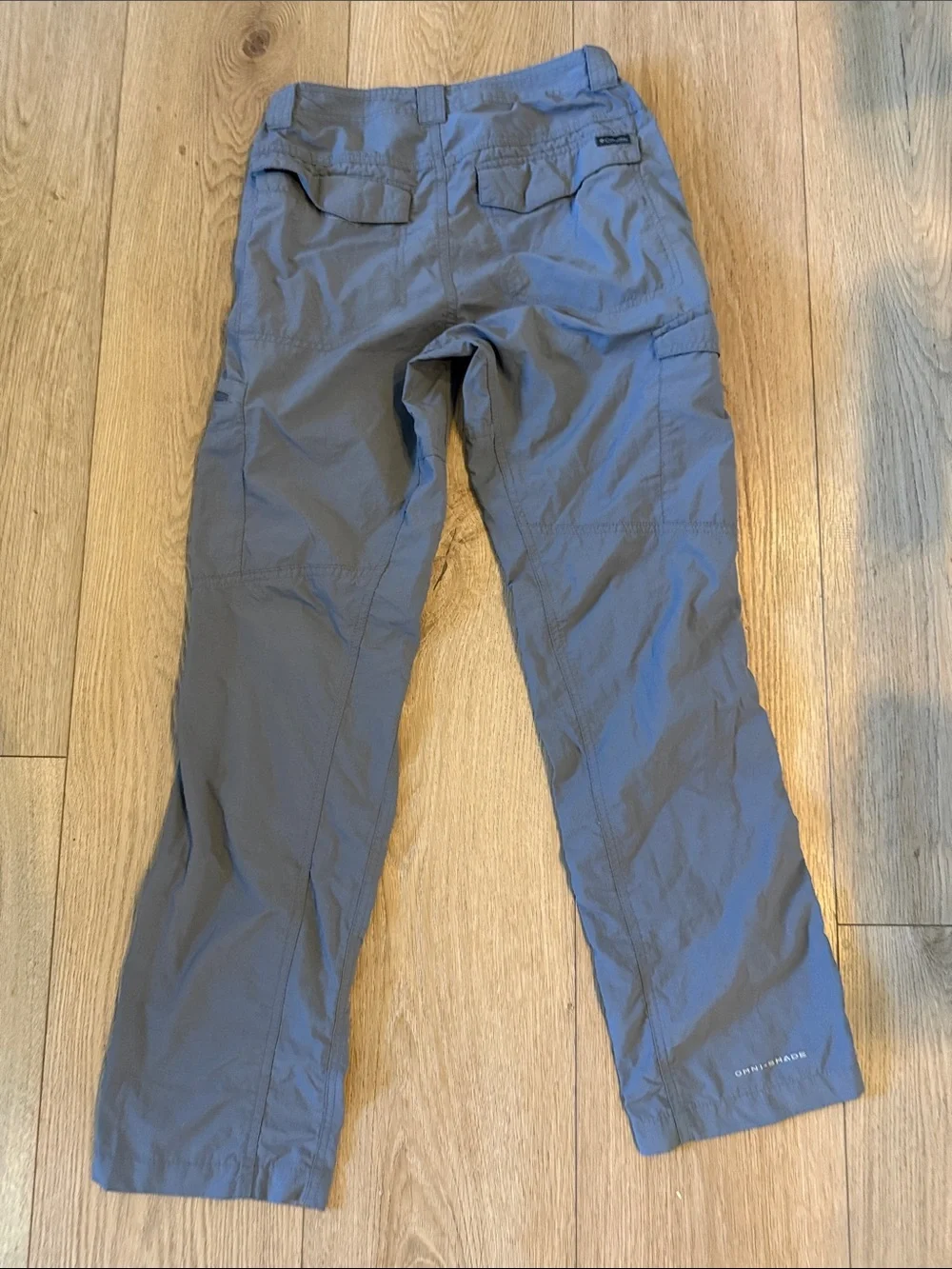 Columbia Omni-Tech Men’s Outdoor Pants 30x32 Gray Hiking outdoor Trail Utility